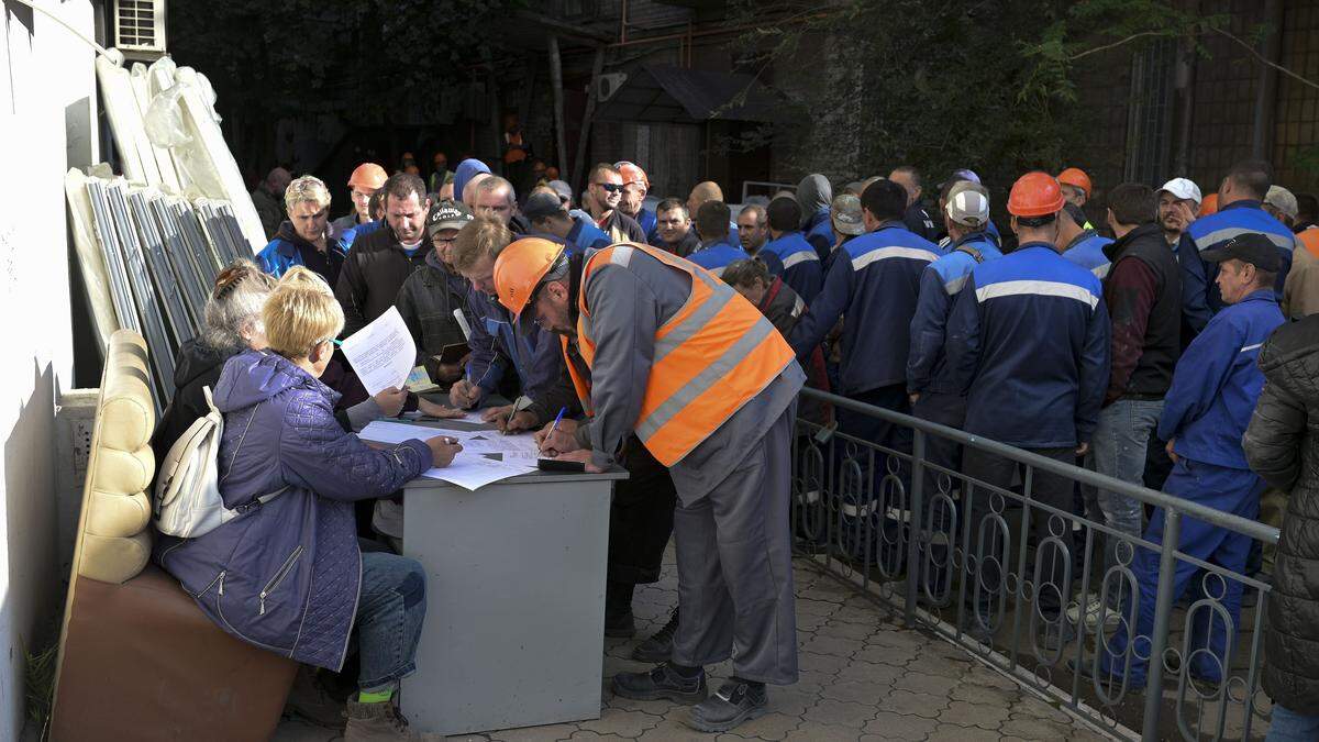 Hunderttausende Menschen haben bis zum 27. September Zeit, ihre Stimmen abzugeben.