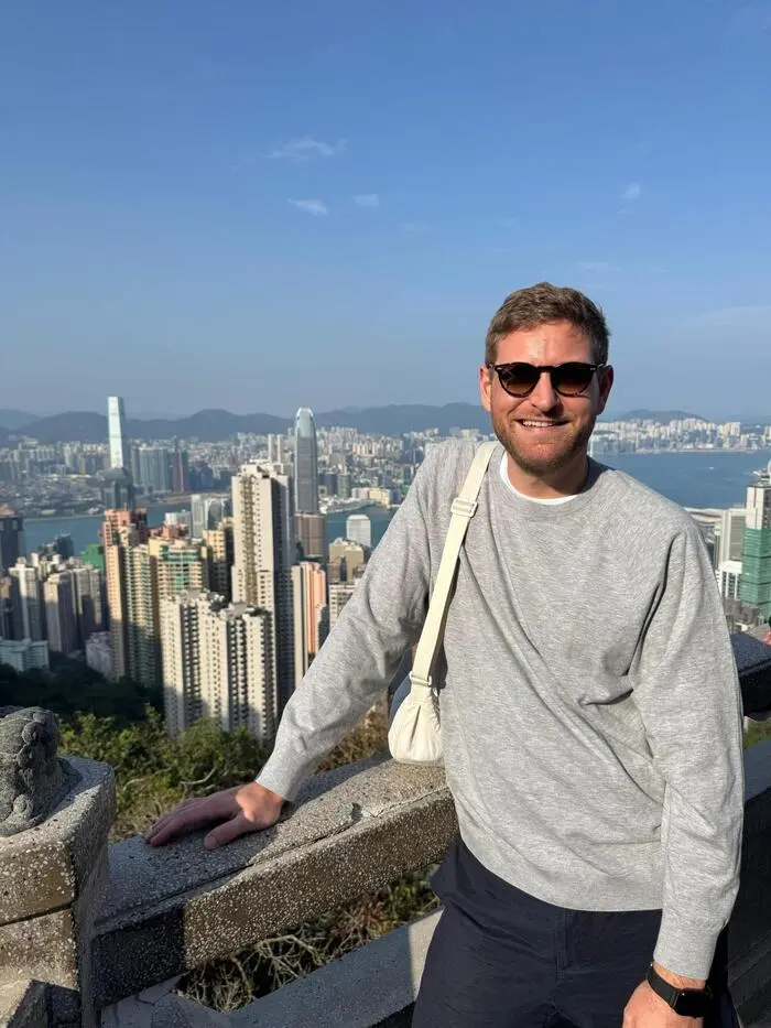 Für Stefan Fritz war es nach anfänglichem Ärger doch noch eine schöne Woche Extraurlaub in Hongkong und Shanghai