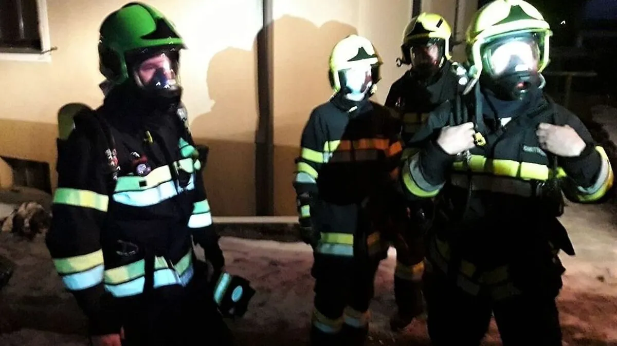Die Kameraden waren rasch am Einsatzort