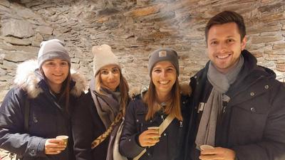 Gemütlich gefeiert wurde in Murau
