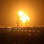 Israelische Bomben auf Ziele im Gaza-Streifen