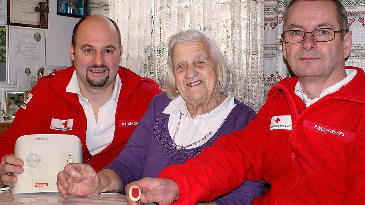 Martin Kaimbacher, Maria Dölder und Peter Riedl