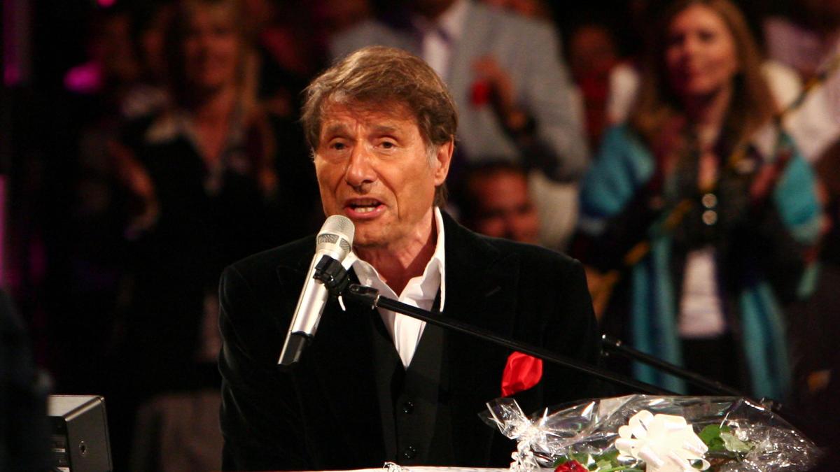 Udo Jürgens bei einem Konzert auf der Wörtherseebühne im Jahr 2007