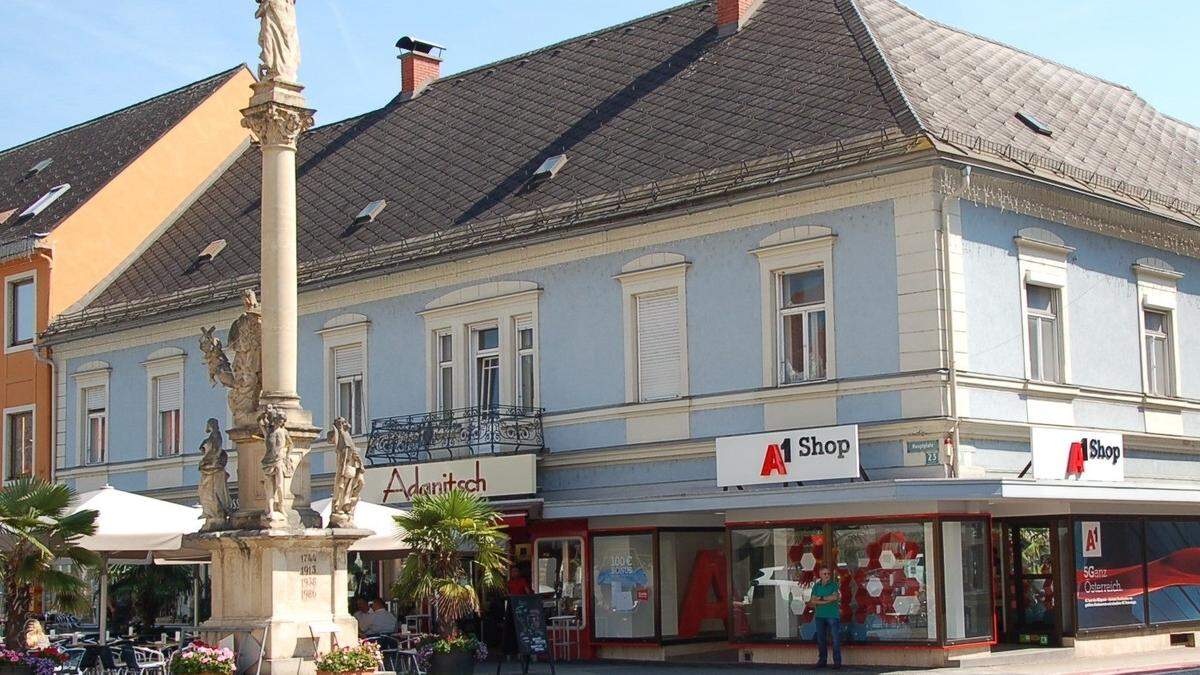 In diesem Gebäude am Leibnitzer Hauptplatz mit der Nummer 23 nächtigte im Jahr 1786 Kaiser Joseph II. 