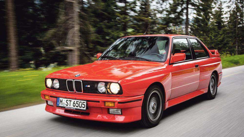 Der erste BMW M3 von 1986 gilt dank perfekt austariertem Gewichtsverhältnis als der  Inbegriff sportlicher  Limousinen – bis heute