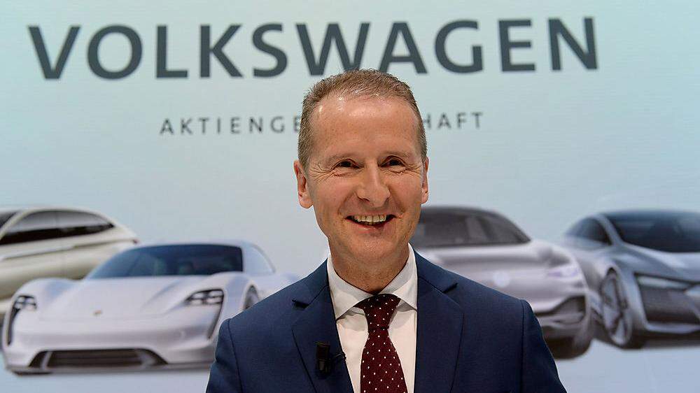 Volkswagen-Chef Diess