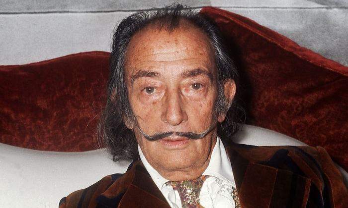 Salvador Dali im Jahre 1972