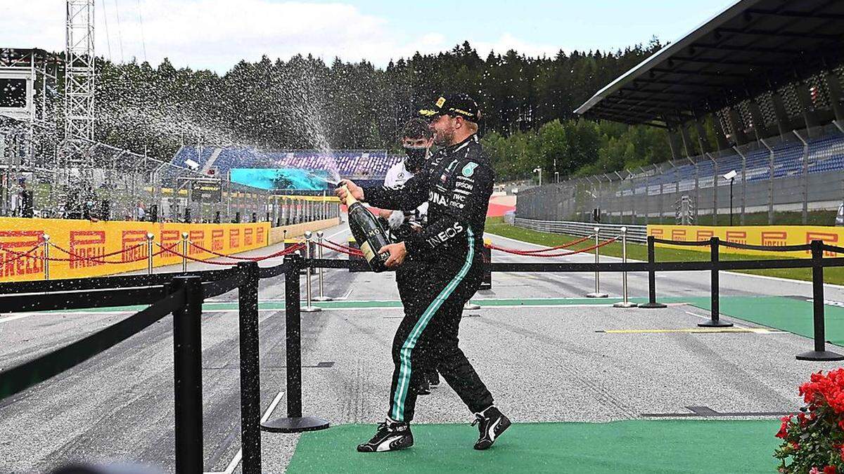 Für Valtteri Bottas lief es in Spielberg ganz hervorragend