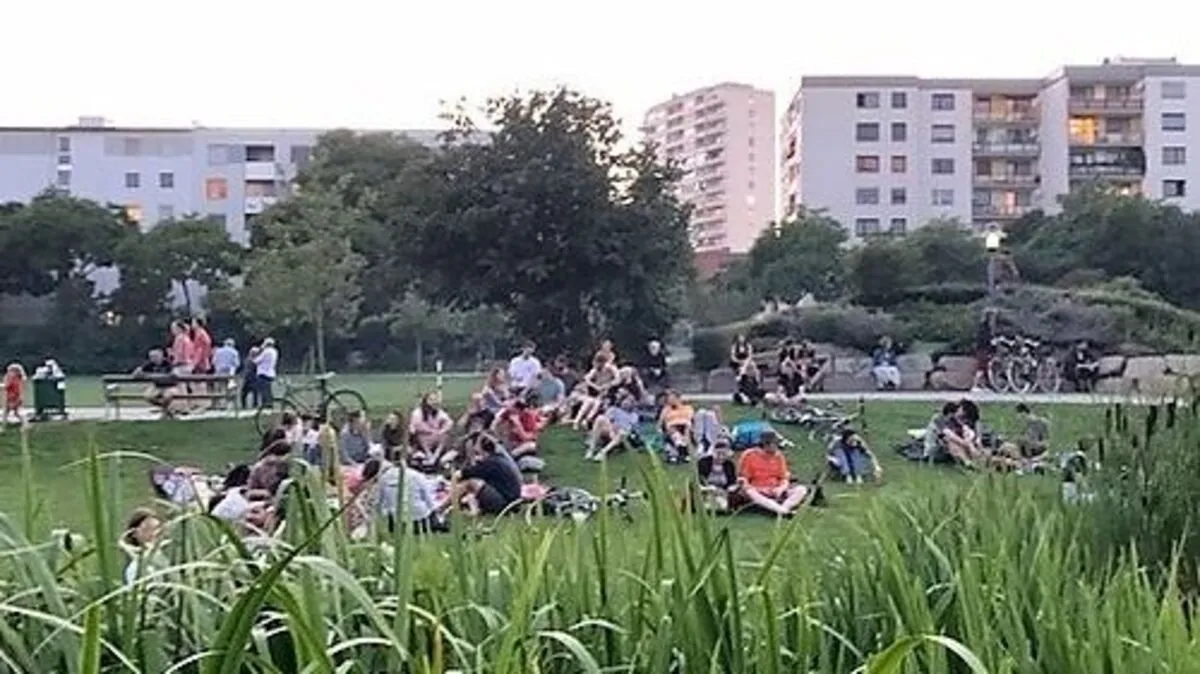 Der Oeverseepark machte gute Figur als Festivalareal.