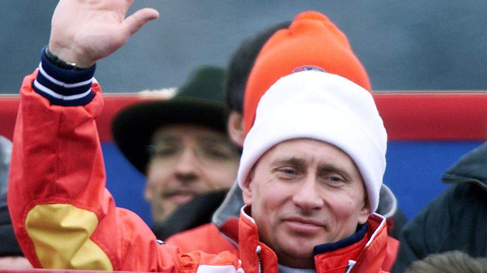 Die Ski-WM in St. Anton 2001 besuchte Putin