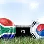 Südafrika gegen Südkorea