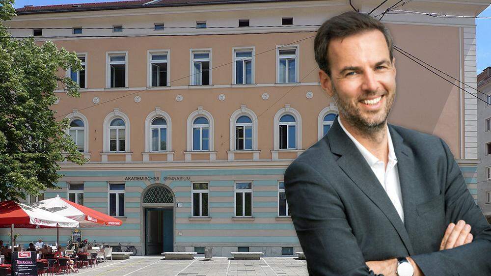 Franz Hasenhütl ist der neue Direktor am Akademischen Gymnasium in Graz