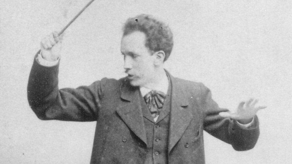 Der Komponist als Dirigent: Richard Strauss stand 1906 bei der österreichischen Erstaufführung seiner &quot;Salome&quot; selbst am Pult