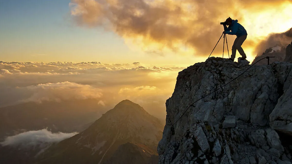 Herbert Raffalt setzt die Bergwelt in Szene