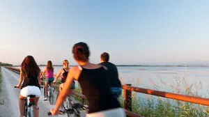 Radausflüge am Meer sind eine willkommene Abwechslung