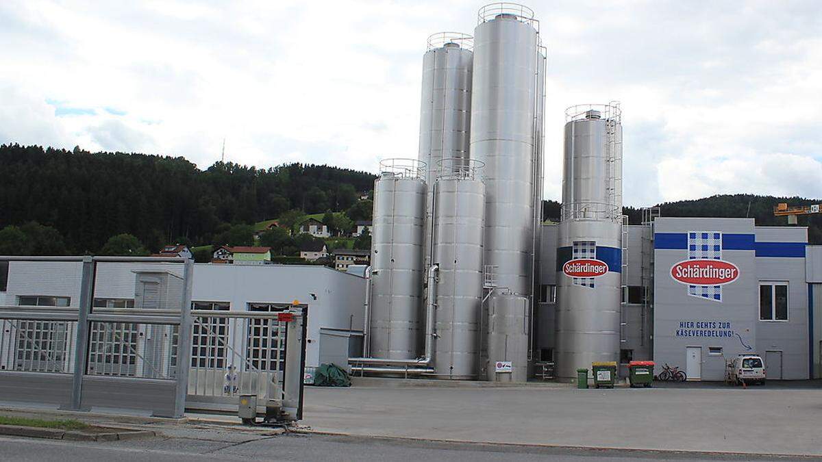 Das Werk der Berglandmilch in Voitsberg wurde um 38 Millionen Euro ausgebaut