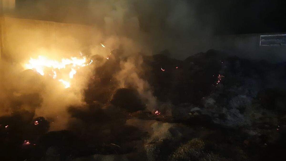 Kleinbrand beim Abfallwirtschaftszentrum Grafendorf