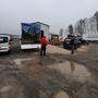 Ein von jungen Klagenfurtern organisierter Hilfskonvoi transportierte Spenden an die ukrainische Grenze