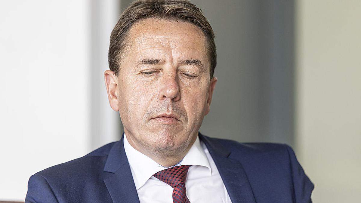 FPÖ-Parteichef Erwin Angerer