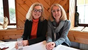 Anita Winkler und Antje Hochholdinger (v. r.) bilden das Spitzenduo der Leibnitzer Grünen