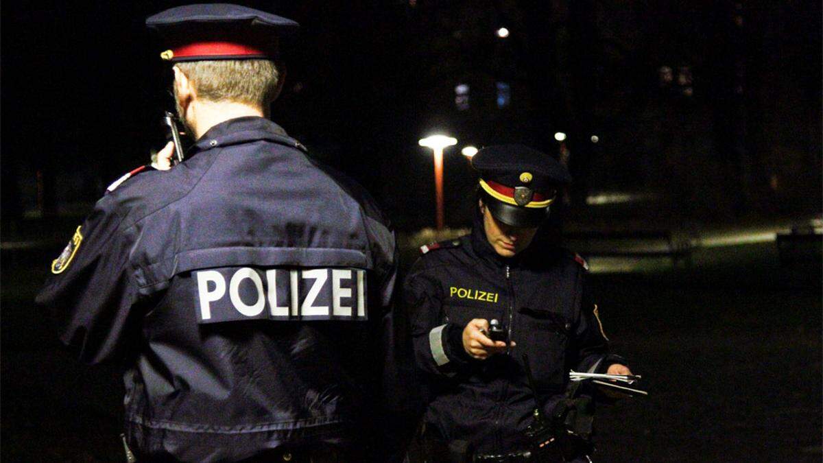 Die Polizei schnappte den stark alkoholisierten Mann