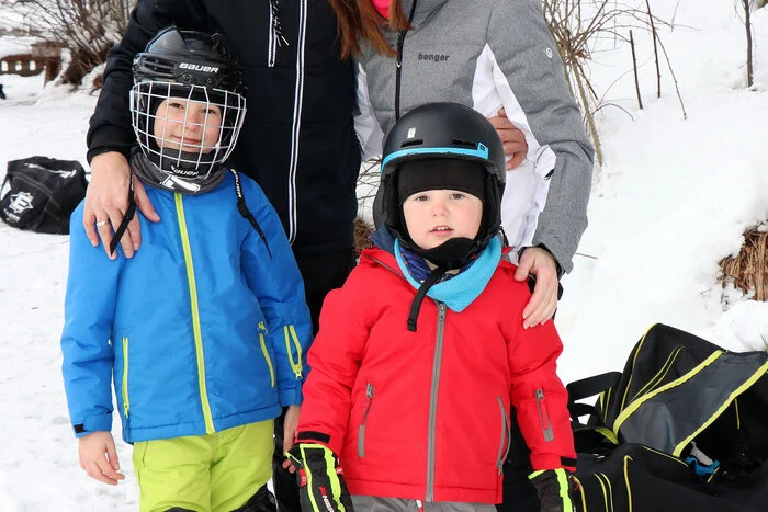 Auch der ehemalige "FREI" Drummer Markus Gruber war mit seiner Familie mit Gattin Silvia Gruber, mit Lukas (7 Jahre) und Elias (4 Jahre) beim Eislaufen.