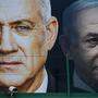 Zwei Rivalen teilen sich ein Amt: Benny Gantz und Benjamin Netanjahu