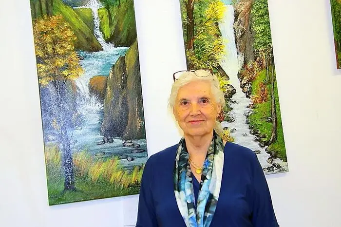 Die in Krottendorf beheimatete Künstlerin Erika Pfeifer zeigt eine Auswahl ihrer Bilder unter dem Titel „Energie – Bilder für die Seele“.