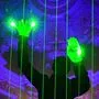 Konzert auf der Laserharfe bei der Langen Nacht der Forschung
