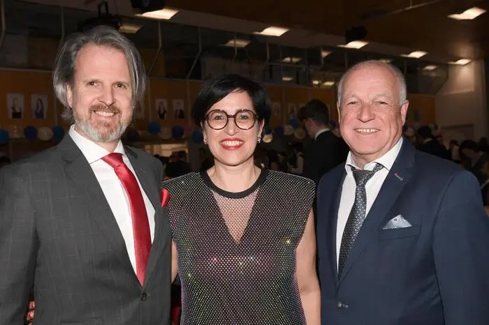 Auch die Direktorin und der Bürgermeister waren von der Veranstaltung begeistert
