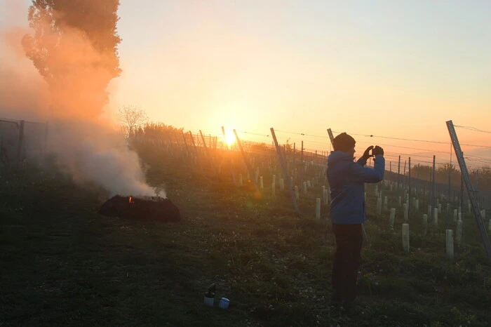 Sonnenaufgang in Straden