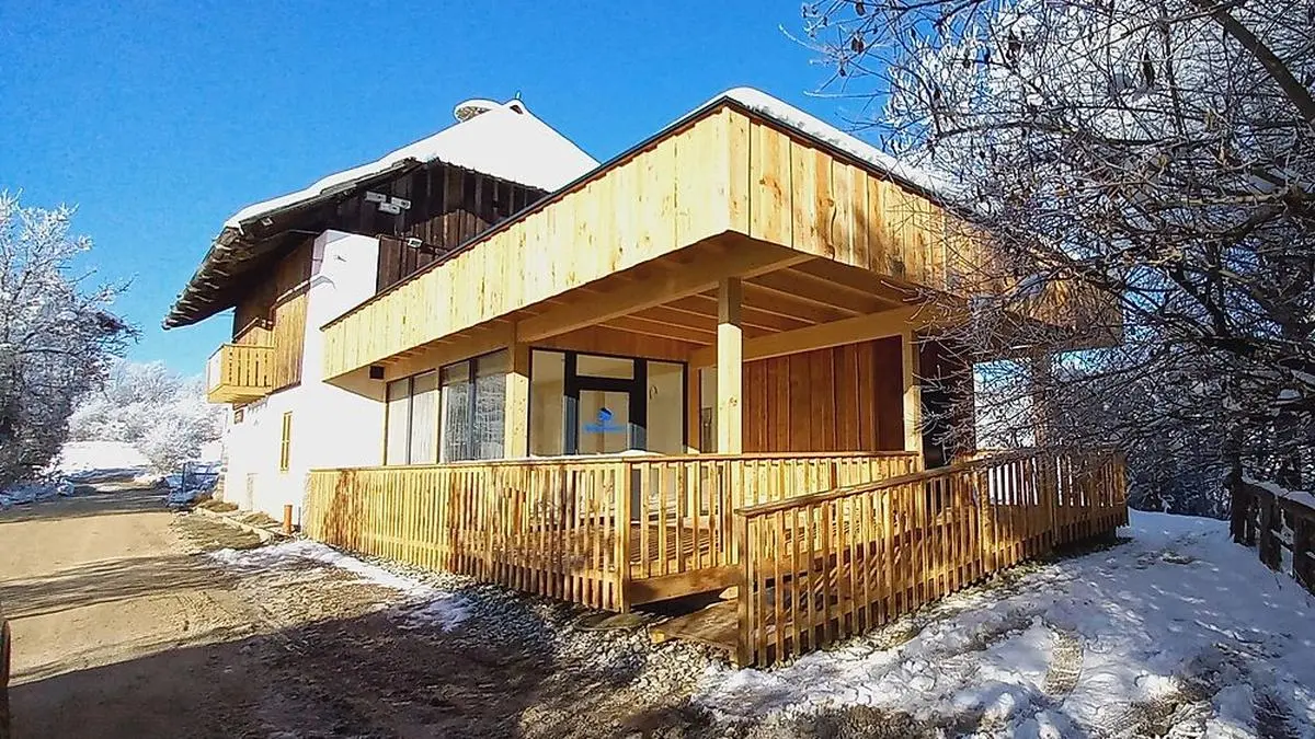 Der Zubau bei der Tomarkeusche wurde kürzlich fertiggestellt