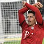 Robert Lewandowski traf für die Bayern doppelt