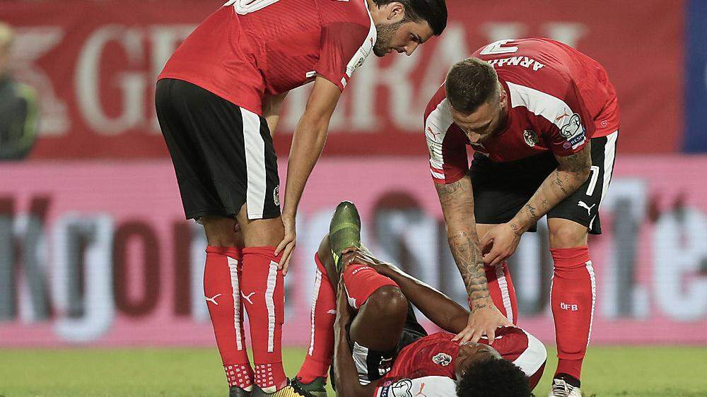 Alaba verletzte sich im WM-Quali-Spiel gegen Georgien