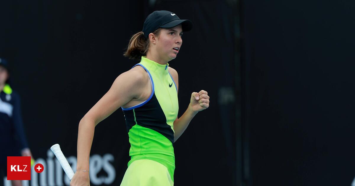 Tennis: Lilli Tagger stürmte in Indian Wells in die zweite Runde