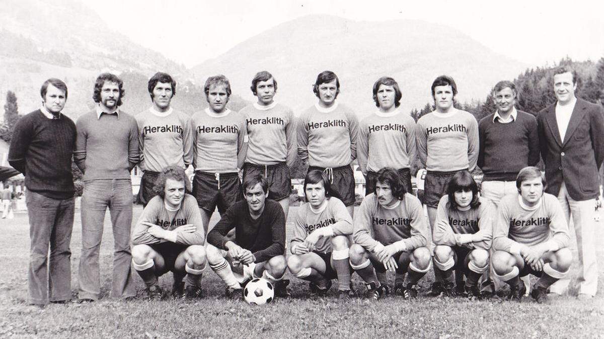 Die Regionalliga Mitte Meistermannschaft aus der Saison 1972/73