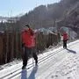 Zwischen Neuberg und Kapellen ist die Loipe am R5 durchgehend gespurt 