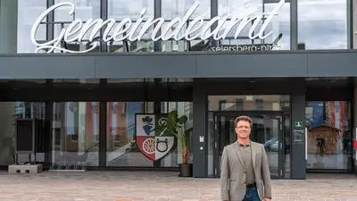 26.04.2023, Bürgermeister Werner Baumann, Bürgermeiter, Gemeindeamt Seiersberg-Pirka, Gemeindeamt, Seiersberg-Pirka am 26.04.2023, Neueröffnung Seiersberg-Pirka, Seiersberg-Pirka, Werner Baumann