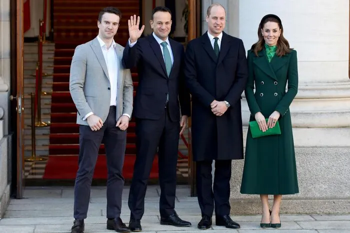 Auch ein Treffen mit dem irischen Premierminister Leo Varadkar und dessen Lebensgefährten Matt Barrett stand am Programm.