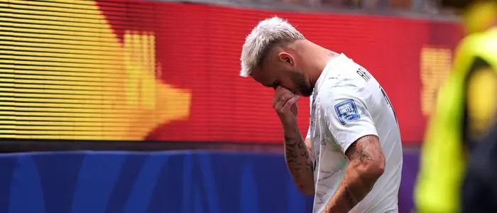 Marko Arnautovic nach dem Aus gegen Spanien