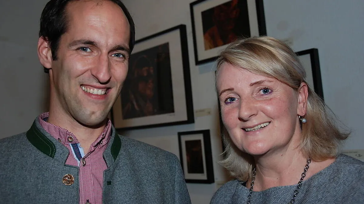 Georg Gutschi und Edeltraud Koinig begleiteten Klienten mit der Kamera	