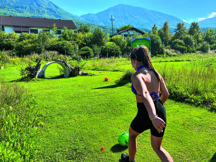 Beim Fußballgolf ist Spaß vorprogrammiert 
