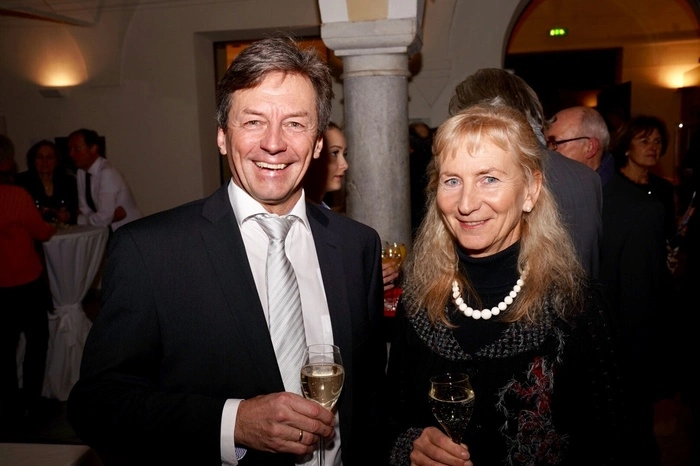 Papstar Geschäftsführer Harald Hauke mit Gattin Berghild