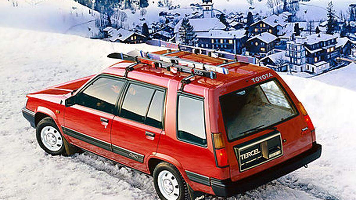 Kantig wie der Zeitgeist der 80er: der Toyota Tercel, in unseren Breiten als 4WD-Kombi beliebt