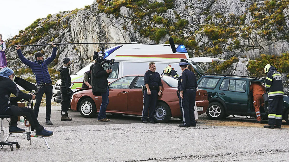 Dreharbeiten zu Altaussee Krimi 