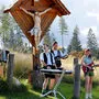 Die Ilztal Granaten spielen im Wanderfilm auf