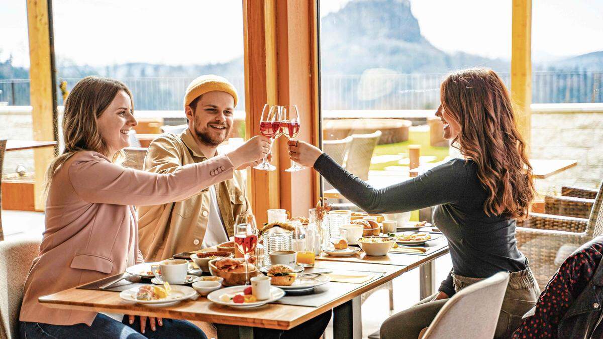 Das Genusshotel Riegersburg ist nicht nur an Feiertagen, sondern täglich geöffnet