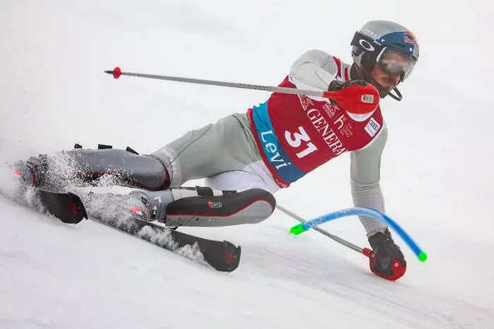 LEVI,FINLAND,17.NOV.24 - ALPINE SKIING - FIS World Cup, slalom, men. Image shows Marcel Hirscher (NED). Photo: GEPA pictures/ Harald Steiner