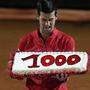 Novak Djokovic feierte in Rom seinen 1000. Sieg