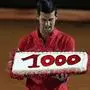 Novak Djokovic feierte in Rom seinen 1000. Sieg